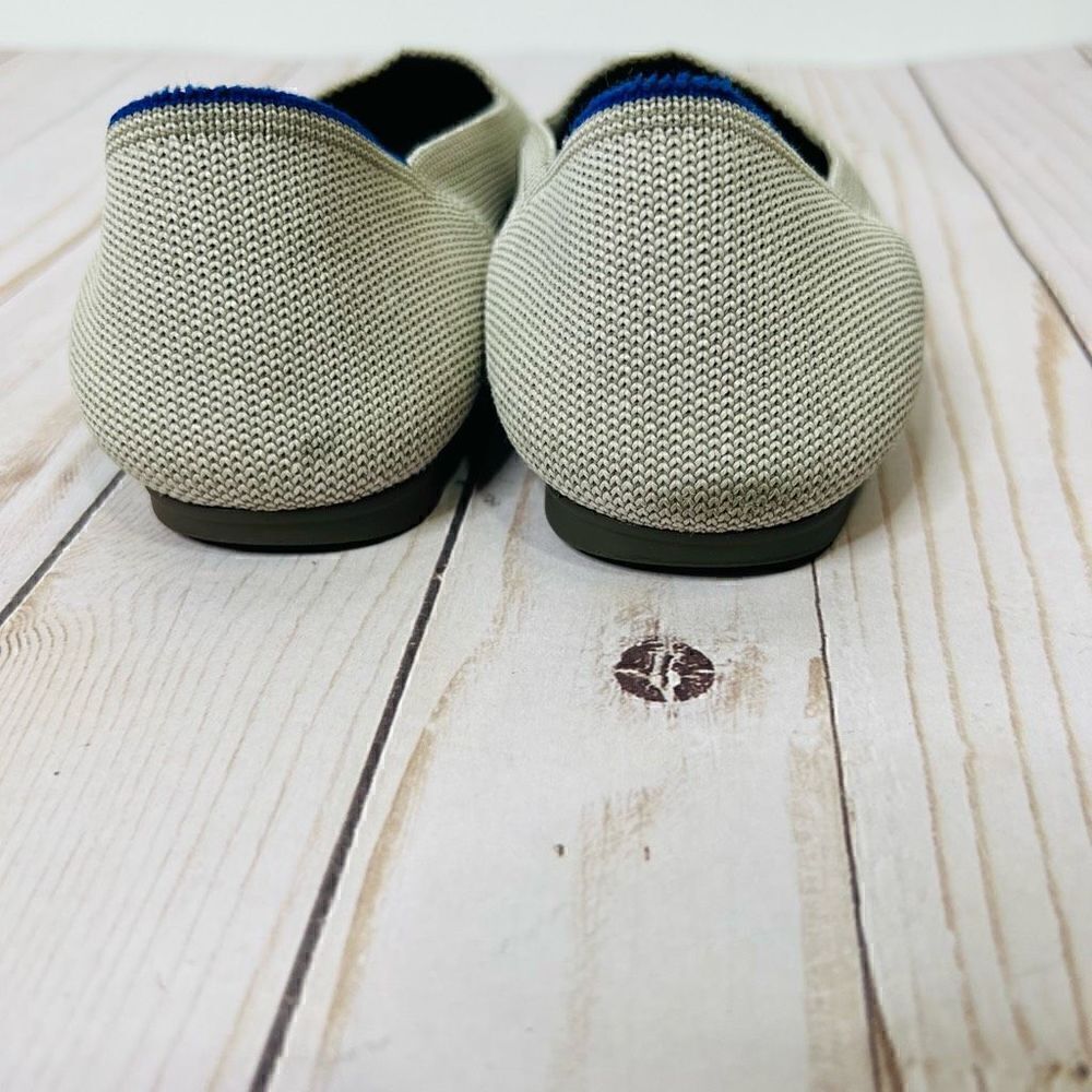 Rothy’s Light Gray Round Toe Ballet Flats - Picture 7 of 9